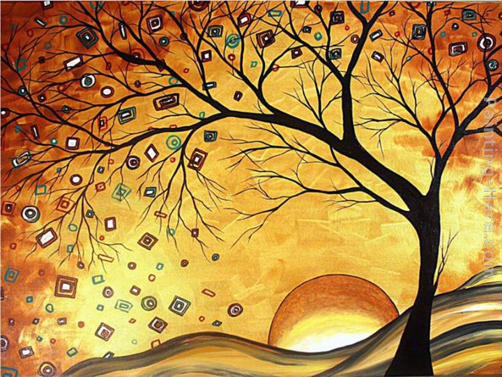 Dreaming in Gold painting - Megan Aroon Duncanson Dreaming in Gold art painting